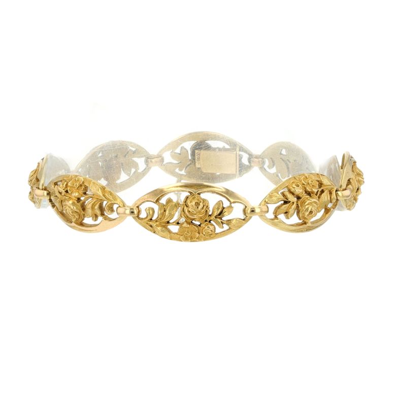 Bracelet ancien or jaune 22.82g Comme neuf -  reconditionné disponible sur Gemme Les Bijoux